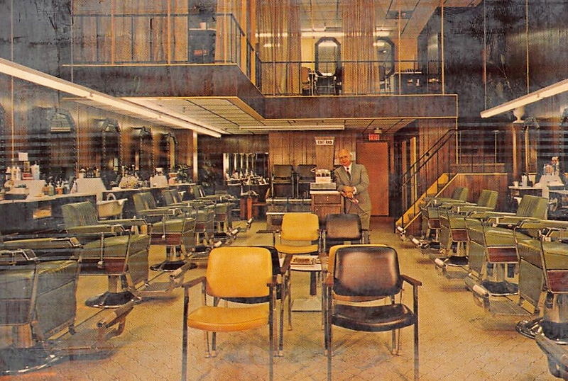 Oakland Mall - Boscos Barber Shop (newer photo)